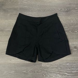 Sophie Rue high waisted black shorts